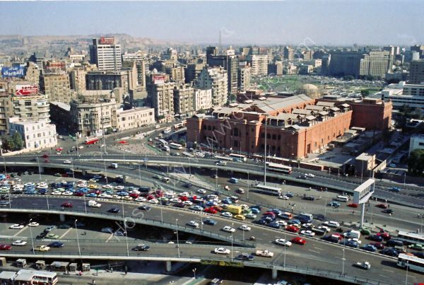 Overlooking the Cairo Museum and Part of City, Cairo